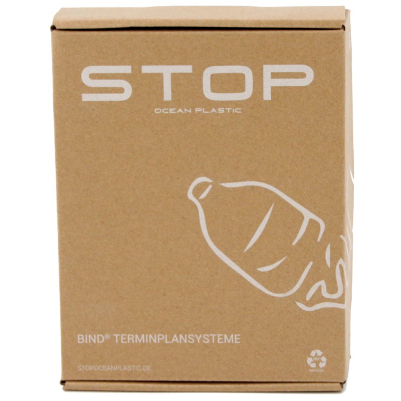 Stoppagendaherhalingssoftware Java, zonder kalender, A6-formaat, antracietkleurig.